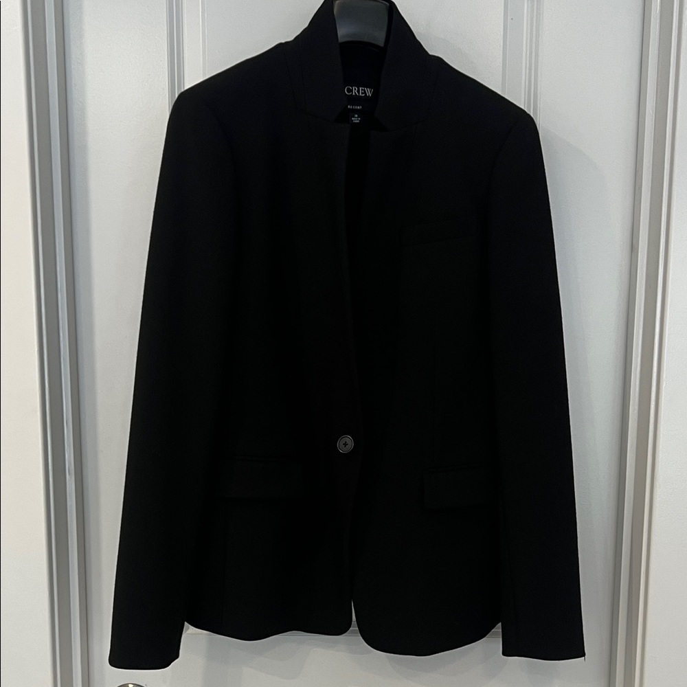J. Crew Classic Regent Black Blazer
